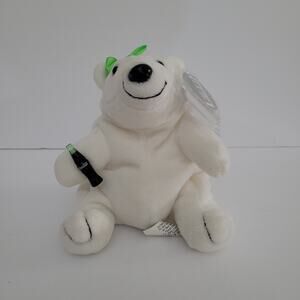 Coca-Cola 1997 Polar Bear Bean Bag Plush Collectible
